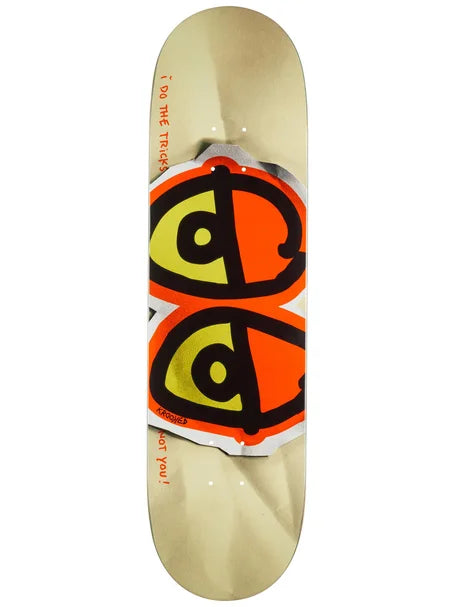 Krooked - DBX Eyes Bright Orange Deck (8.5")